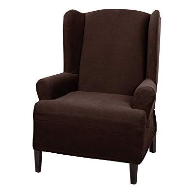 Zenna Home MAYTEX Mills Pixel Ultra miękki pokrowiec na meble ze stretchem skrzydło tylne ramię 1 sztuka czekoladowy brązowy pokrowiec na krzesło Zenna Home MAYTEX Mills Pixel Ultra miękki pokrowiec na meble ze stretchem skrzydło tylne ramię 1 sztuka czekoladowy brązowy pokrowiec na krzesło