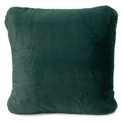 Gözze Poszewka na poduszkę 50 x 50 cm, w dotyku merino, ciemnozielona, 40164-85-051051 Gözze Poszewka na poduszkę 50 x 50 cm, w dotyku merino, ciemnozielona, 40164-85-051051
