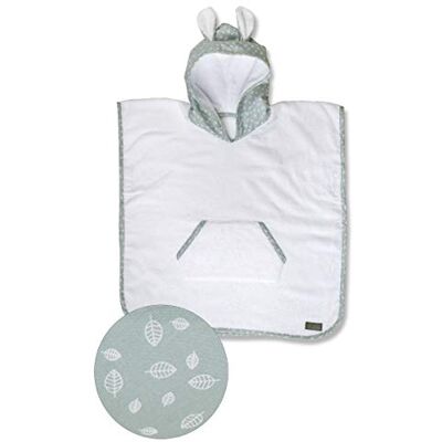 Vinter & Bloom - Nordic Leaf Badponcho - Jasna Zieleń Vinter & Bloom - Nordic Leaf Badponcho - Jasna Zieleń