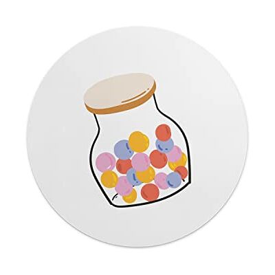 Questo Casa , Okrągły Drukowane Cyfrowo Podkładka Pod Mysz, Antypoślizgowa Podstawa, Średnica: 22 Cm Questo Casa , Okrągły Drukowane Cyfrowo Podkładka Pod Mysz, Antypoślizgowa Podstawa, Średnica: 22 Cm