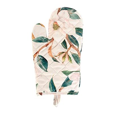H&H Rękawica Piekarna Magnolia Poliester Dekorowana 17x27cm H&H Rękawica Piekarna Magnolia Poliester Dekorowana 17x27cm