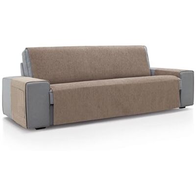 ECOMMERC3 Pokrowiec na sofę 4-osobową 190 x 220 cm Miękki w dotyku pokrowiec na sofę w kolorze lnu 100% Made in Spain ECOMMERC3 Pokrowiec na sofę 4-osobową 190 x 220 cm Miękki w dotyku pokrowiec na sofę w kolorze lnu 100% Made in Spain
