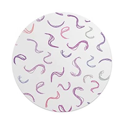 Questo Casa , Okrągły Drukowane Cyfrowo Podkładka Pod Mysz, Antypoślizgowa Podstawa, Średnica: 22 Cm Questo Casa , Okrągły Drukowane Cyfrowo Podkładka Pod Mysz, Antypoślizgowa Podstawa, Średnica: 22 Cm