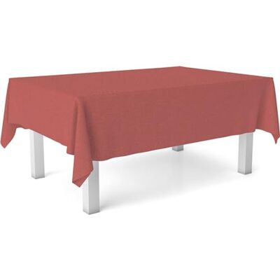 ECOMMERC3 Obrus ceratowy, wymiary 260 x 140, odstraszający plamy, obrus ceratowy, kolor czerwony, 100% Made in Spain NIE przenika płynów ECOMMERC3 Obrus ceratowy, wymiary 260 x 140, odstraszający plamy, obrus ceratowy, kolor czerwony, 100% Made in Spain NIE przenika płynów