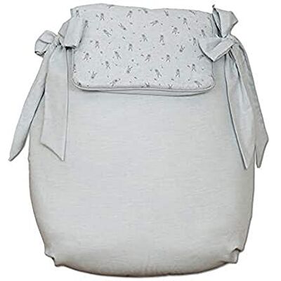 Babyline Bugaboo Bunny narzuta, unisex, błękitny Babyline Bugaboo Bunny narzuta, unisex, błękitny