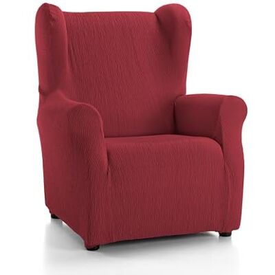 Martina Home Emilia torba Sillón Orejero, tkanina, bordowa, 33 x 8 x 42 cm Martina Home Emilia torba Sillón Orejero, tkanina, bordowa, 33 x 8 x 42 cm