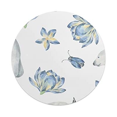 Questo Casa , Okrągły Drukowane Cyfrowo Podkładka Pod Mysz, Antypoślizgowa Podstawa, Średnica: 22 Cm Questo Casa , Okrągły Drukowane Cyfrowo Podkładka Pod Mysz, Antypoślizgowa Podstawa, Średnica: 22 Cm