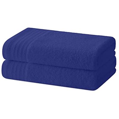 Degrees home Zestaw 2 ręczników do rąk Ręczniki kąpielowe 100% bawełna 480 g/m2-100 x 50 cm Degrees home Zestaw 2 ręczników do rąk Ręczniki kąpielowe 100% bawełna 480 g/m2-100 x 50 cm