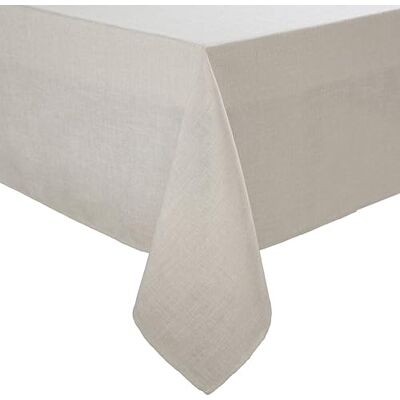 Laura Ashley Harper Luksusowo gładki obrus z tkaniny na formalną lub codzienną kolację, wakacje, bankiet, ślub lub imprezę, 152 cm x 213 cm, kość słoniowa Laura Ashley Harper Luksusowo gładki obrus z tkaniny na formalną lub codzienną kolację, wakacje, bankiet, ślub lub imprezę, 152 cm x 213 cm, kość słoniowa