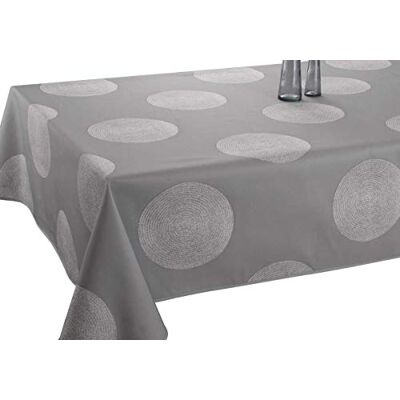 Le linge de Jules Obrus Anti-Plam Circle Grey Rozmiar : Prostokąt 150x240 cm Le linge de Jules Obrus Anti-Plam Circle Grey Rozmiar : Prostokąt 150x240 cm