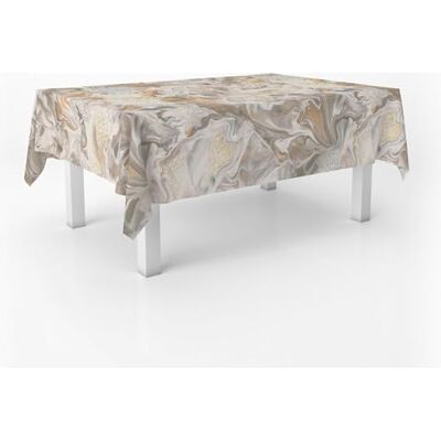 ECOMMERC3 Obrus prostokątny Rozmiar 140 x 140 cm Styl, trwałość i łatwe czyszczenie stołu Obrus odporny na plamy i wodoodporny ECOMMERC3 Obrus prostokątny Rozmiar 140 x 140 cm Styl, trwałość i łatwe czyszczenie stołu Obrus odporny na plamy i wodoodporny