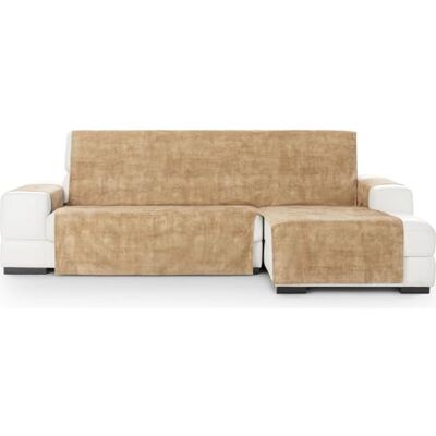ECOMMERC3 Uniwersalny i wszechstronny pokrowiec na sofę Chaiselongue z prawej strony – pokrowiec na sofę szezlongujący w kolorze musztardowym łatwy do nałożenia na oparcie, siedzisko i ramiona ECOMMERC3 Uniwersalny i wszechstronny pokrowiec na sofę Chaiselongue z prawej strony – pokrowiec na sofę szezlongujący w kolorze musztardowym łatwy do nałożenia na oparcie, siedzisko i ramiona