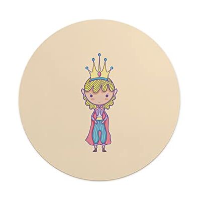 Questo Casa , Okrągły Drukowane Cyfrowo Podkładka Pod Mysz, Antypoślizgowa Podstawa, Średnica: 22 Cm Questo Casa , Okrągły Drukowane Cyfrowo Podkładka Pod Mysz, Antypoślizgowa Podstawa, Średnica: 22 Cm