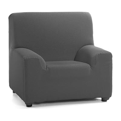 Martina Home Tunez, pokrowiec na sofę stretch, płótno (50% poliester, 45% bawełna, 5% elastan), antracytowo-szary, 1-osobowy (szerokość 70-110 cm) Martina Home Tunez, pokrowiec na sofę stretch, płótno (50% poliester, 45% bawełna, 5% elastan), antracytowo-szary, 1-osobowy (szerokość 70-110 cm)