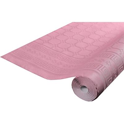 Exacompta Pro Nappe R480686I Profesjonalny obrus ze wzorem papieru damaszkowego w rolce 6m długości x 1,20m szerokości jednorazowy, uniwersalny szykowny i klasyczny, nakrycie stołu 12 sztuk kolor pudrowy róż Exacompta Pro Nappe R480686I Profesjonalny obrus ze wzorem papieru damaszkowego w rolce 6m długości x 1,20m szerokości jednorazowy, uniwersalny szykowny i klasyczny, nakrycie stołu 12 sztuk kolor pudrowy róż