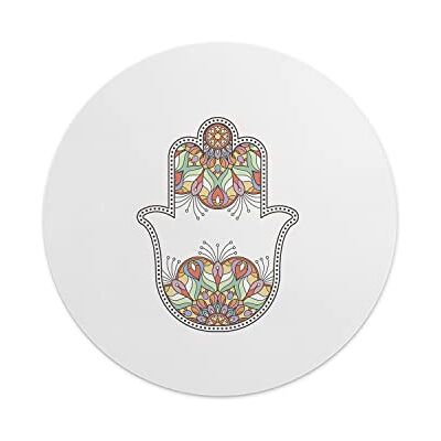 Questo Casa , Okrągły Drukowane Cyfrowo Podkładka Pod Mysz, Antypoślizgowa Podstawa, Średnica: 22 Cm Questo Casa , Okrągły Drukowane Cyfrowo Podkładka Pod Mysz, Antypoślizgowa Podstawa, Średnica: 22 Cm