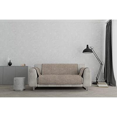 Italian Bed Linen COMFORT antypoślizgowe pokrowce na sofę wykonane we Włoszech, brązowy, 2 Maxi Italian Bed Linen COMFORT antypoślizgowe pokrowce na sofę wykonane we Włoszech, brązowy, 2 Maxi