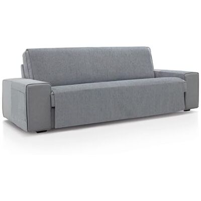 ECOMMERC3 Pokrowiec na sofę 4-osobową 190 x 220 cm jasnoszary miękki w dotyku pokrowiec na sofę 100% wyprodukowano w Hiszpanii ECOMMERC3 Pokrowiec na sofę 4-osobową 190 x 220 cm jasnoszary miękki w dotyku pokrowiec na sofę 100% wyprodukowano w Hiszpanii