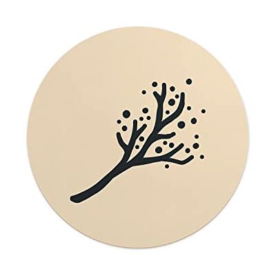 Questo Casa , Okrągły Drukowane Cyfrowo Podkładka Pod Mysz, Antypoślizgowa Podstawa, Średnica: 22 Cm Questo Casa , Okrągły Drukowane Cyfrowo Podkładka Pod Mysz, Antypoślizgowa Podstawa, Średnica: 22 Cm