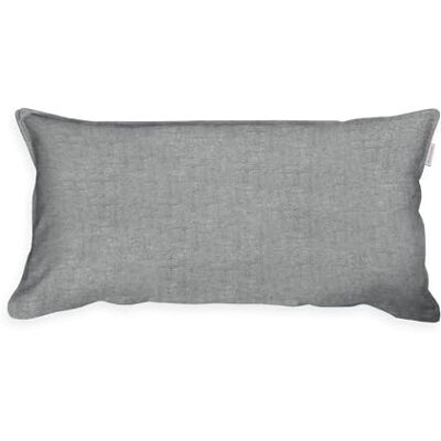 TOM TAILOR Melanż poszewka na poduszkę, 40 x 80 cm, 40% bawełna / 25% wiskoza / 35% poliester, z podniesionym obszyciem i markowym zamkiem błyskawicznym, TKANINA szara MELANGE (stonowana szara) TOM TAILOR Melanż poszewka na poduszkę, 40 x 80 cm, 40% bawełna / 25% wiskoza / 35% poliester, z podniesionym obszyciem i markowym zamkiem błyskawicznym, TKANINA szara MELANGE (stonowana szara)