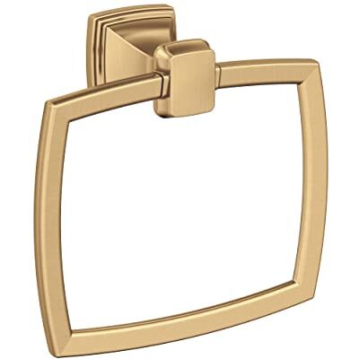 Amerock BH36032CZ pierścień na ręczniki z brązu szampańskiego, uchwyt na ręczniki o długości 173 mm, rewitalizacja, uchwyt na ręcznik do rąk do łazienki, na ścianę, mały uchwyt na ręczniki kuchenne, Amerock BH36032CZ pierścień na ręczniki z brązu szampańskiego, uchwyt na ręczniki o długości 173 mm, rewitalizacja, uchwyt na ręcznik do rąk do łazienki, na ścianę, mały uchwyt na ręczniki kuchenne,