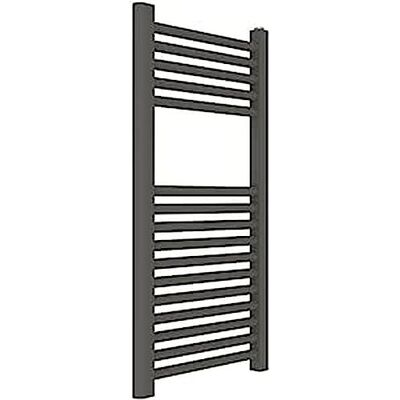 ERCOS Podgrzewacz do ręczników Termopatio Łazienka Rozmiar 400x770 MM Grzejnik Kolor Matowy Kwarcowy, 1/2 "Wyposażony w Zestaw Montażowy ERCOS Podgrzewacz do ręczników Termopatio Łazienka Rozmiar 400x770 MM Grzejnik Kolor Matowy Kwarcowy, 1/2 "Wyposażony w Zestaw Montażowy