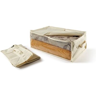 Perfetto Perfekcyjna torba Easybag TNT Kołdry i narzuty na kołdrę, tkanina, ecru, 50,0 x 35,0 x 20,0 cm Perfetto Perfekcyjna torba Easybag TNT Kołdry i narzuty na kołdrę, tkanina, ecru, 50,0 x 35,0 x 20,0 cm