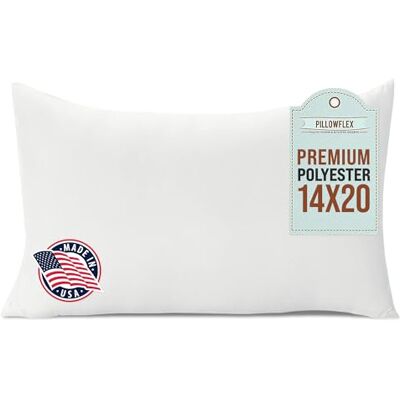 Pillowflex Poliestrowa poduszka premium – 35 cm x 50 cm, można prać w pralce, poduszka akcentująca, poduszka lędźwiowa do pozorowania, na plecy, poduszka podróżna, poduszka pod szyję, 1 poduszka Pillowflex Poliestrowa poduszka premium – 35 cm x 50 cm, można prać w pralce, poduszka akcentująca, poduszka lędźwiowa do pozorowania, na plecy, poduszka podróżna, poduszka pod szyję, 1 poduszka