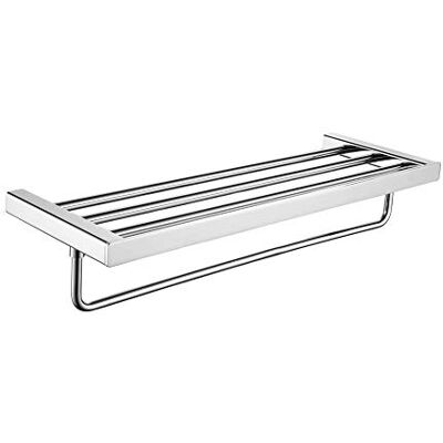 Ibergrif Cokół, Ściana Wiele Ręcznik, Półki mosiężne, Półka do kąpieli, Silver Ibergrif Cokół, Ściana Wiele Ręcznik, Półki mosiężne, Półka do kąpieli, Silver