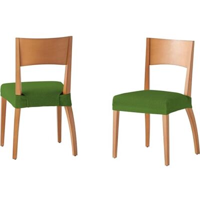 ECOMMERC3 Zestaw 2 antypoślizgowych pokrowców na krzesła 100% regulowane wyściełane pokrowce na krzesła wyprodukowane w Hiszpanii, elastyczne i bardzo miękkie ECOMMERC3 Zestaw 2 antypoślizgowych pokrowców na krzesła 100% regulowane wyściełane pokrowce na krzesła wyprodukowane w Hiszpanii, elastyczne i bardzo miękkie