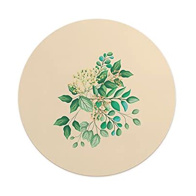 Questo Casa , Okrągły Drukowane Cyfrowo Podkładka Pod Mysz, Antypoślizgowa Podstawa, Średnica: 22 Cm Questo Casa , Okrągły Drukowane Cyfrowo Podkładka Pod Mysz, Antypoślizgowa Podstawa, Średnica: 22 Cm
