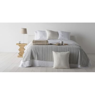 VIALMAN Fular Toscana 5, Plaid sofa, Narzuta uniwersalna 130x170cm, Szary VIALMAN Fular Toscana 5, Plaid sofa, Narzuta uniwersalna 130x170cm, Szary