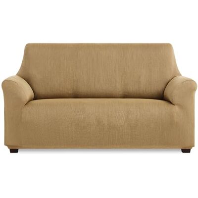 MAXIFUNDAS FUNDAS DE SOFA & CHAISE LONGUE MAKSYPOLE 3-osobowa elastyczna poszewka na sofę w kolorze lnu wyjątkowo miękka, antypoślizgowa i elastyczna sofa pokrowiec na sofę model Inca MAXIFUNDAS FUNDAS DE SOFA & CHAISE LONGUE MAKSYPOLE 3-osobowa elastyczna poszewka na sofę w kolorze lnu wyjątkowo miękka, antypoślizgowa i elastyczna sofa pokrowiec na sofę model Inca