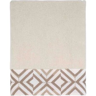 Avanti Linens Dekoracja łazienkowa Harlow Collection, kość słoniowa Avanti Linens Dekoracja łazienkowa Harlow Collection, kość słoniowa