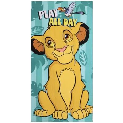 CERDÁ LIFE'S LITTLE MOMENTS Ręcznik kąpielowy z mikrofibry dla dzieci Lion King do kąpieli i na plażę ręcznik dziecięcy z mikrofibry z wzorem dla dzieci i codziennego użytku CERDÁ LIFE'S LITTLE MOMENTS Ręcznik kąpielowy z mikrofibry dla dzieci Lion King do kąpieli i na plażę ręcznik dziecięcy z mikrofibry z wzorem dla dzieci i codziennego użytku