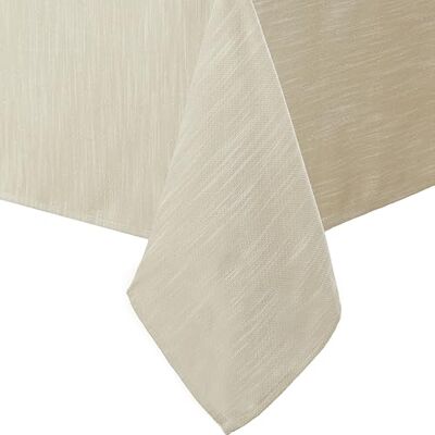Laura Ashley Arabeskowy luksusowy błyszczący obrus z tkaniny na formalne posiłki, wakacje, ślub lub imprezę, 152 x 305 cm, złoty Laura Ashley Arabeskowy luksusowy błyszczący obrus z tkaniny na formalne posiłki, wakacje, ślub lub imprezę, 152 x 305 cm, złoty