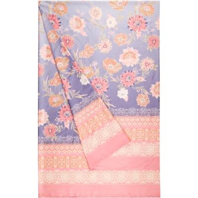 Bassetti POSILLIPO Foulard ze 100% bawełny w kolorze lawendowym L1, wymiary: 270 x 270 cm 9328400 Bassetti POSILLIPO Foulard ze 100% bawełny w kolorze lawendowym L1, wymiary: 270 x 270 cm 9328400