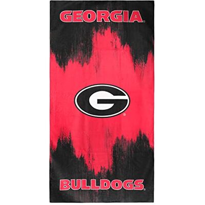 College Covers Everything Comfy Ge Bulldogs ręcznik plażowy, 76 cm x 152 cm College Covers Everything Comfy Ge Bulldogs ręcznik plażowy, 76 cm x 152 cm