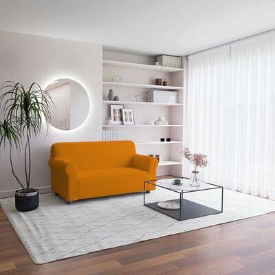 Italian Bed Linen POKRYWANIE BIELASTYCZNE PIĘKNE Pomarańczowy 2 Miejsca Italian Bed Linen POKRYWANIE BIELASTYCZNE PIĘKNE Pomarańczowy 2 Miejsca