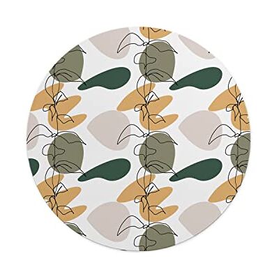 Questo Casa , Okrągły Drukowane Cyfrowo Podkładka Pod Mysz, Antypoślizgowa Podstawa, Średnica: 22 Cm Questo Casa , Okrągły Drukowane Cyfrowo Podkładka Pod Mysz, Antypoślizgowa Podstawa, Średnica: 22 Cm