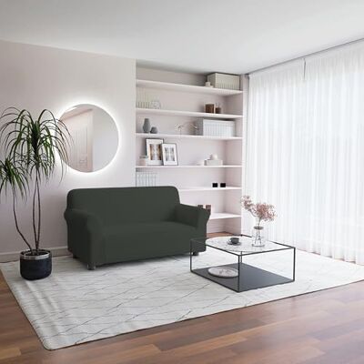 Italian Bed Linen POKRYWANIE BIELASTYCZNE PIĘKNE Ciemnoszary 2 Miejsca Italian Bed Linen POKRYWANIE BIELASTYCZNE PIĘKNE Ciemnoszary 2 Miejsca