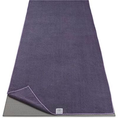 05-63067 Gaiam Ręcznik z mikrofibry na matę do jogi, rozmiar maty, do hot jogi (172 cm dł. x 61 cm szer.), liliowy 05-63067 Gaiam Ręcznik z mikrofibry na matę do jogi, rozmiar maty, do hot jogi (172 cm dł. x 61 cm szer.), liliowy