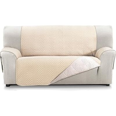 Martina Home Pokrowce SOFA Milano 3-osobowy Beżowy/len Martina Home Pokrowce SOFA Milano 3-osobowy Beżowy/len