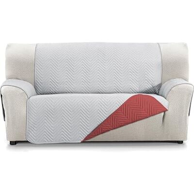 Martina Home Pokrowce SOFA Milano 2-osobowe XL Czerwony/Szary Martina Home Pokrowce SOFA Milano 2-osobowe XL Czerwony/Szary