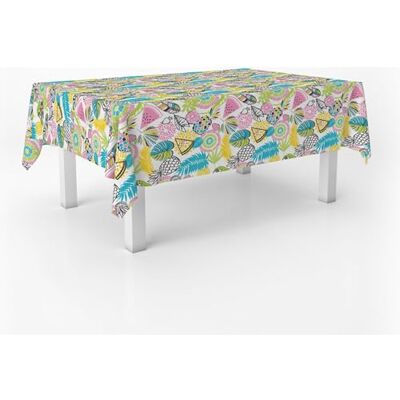 ECOMMERC3 Obrus prostokątny Rozmiar 100 x 140 cm Styl, trwałość i łatwe czyszczenie stołu Obrus odporny na plamy i wodoodporny ECOMMERC3 Obrus prostokątny Rozmiar 100 x 140 cm Styl, trwałość i łatwe czyszczenie stołu Obrus odporny na plamy i wodoodporny