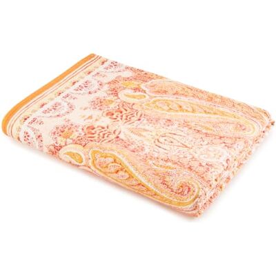 Bassetti MERGELLINA narzuta ze 100% bawełny w kolorze pomarańczowym O1, wymiary: 180 x 255 cm 9328465 Bassetti MERGELLINA narzuta ze 100% bawełny w kolorze pomarańczowym O1, wymiary: 180 x 255 cm 9328465