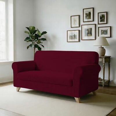 Italian Bed Linen MB Home Basic Iris rozkładany pokrowiec na telefon komórkowy (Bordeaux), Czerwony (Bordeaux), 3 larks 190 do 215 cm Italian Bed Linen MB Home Basic Iris rozkładany pokrowiec na telefon komórkowy (Bordeaux), Czerwony (Bordeaux), 3 larks 190 do 215 cm