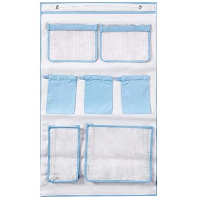 Spirella Organizer Multistore White/Lig. Blue 1202450, biały, Estandar Spirella Organizer Multistore White/Lig. Blue 1202450, biały, Estandar