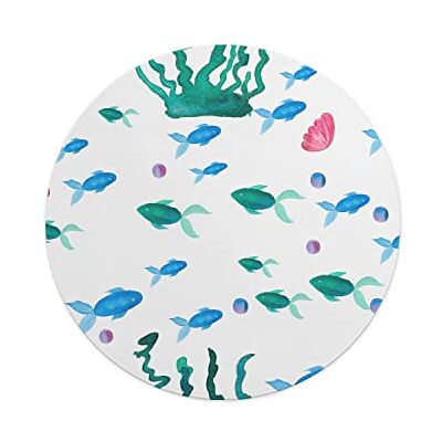 Questo Casa , Okrągły Drukowane Cyfrowo Podkładka Pod Mysz, Antypoślizgowa Podstawa, Średnica: 22 Cm Questo Casa , Okrągły Drukowane Cyfrowo Podkładka Pod Mysz, Antypoślizgowa Podstawa, Średnica: 22 Cm