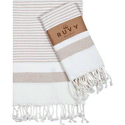 Ruvy Home Basics Tureckie ręczniki do rąk do łazienki, zestaw 2 szt., 45 x 102 cm, 100% bawełna, łazienkowe ręczniki do rąk i dekoracyjne ręczniki do rąk, do łazienki, kuchni, jogi, siłowni, spa, Ruvy Home Basics Tureckie ręczniki do rąk do łazienki, zestaw 2 szt., 45 x 102 cm, 100% bawełna, łazienkowe ręczniki do rąk i dekoracyjne ręczniki do rąk, do łazienki, kuchni, jogi, siłowni, spa,